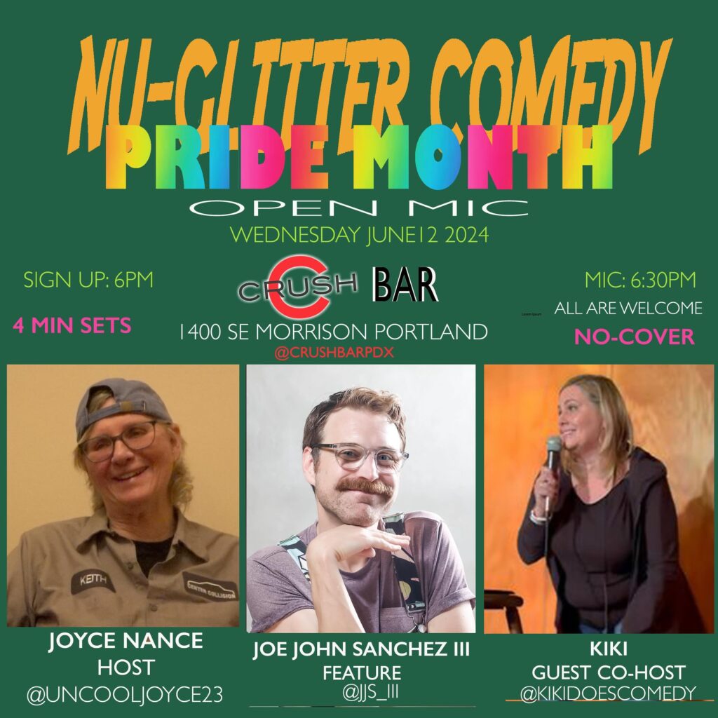 Nu-Glitter Open Mic at Crush Bar